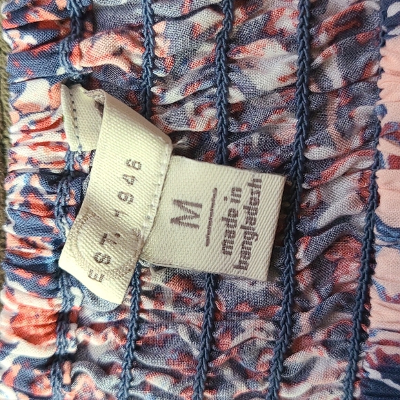 Est. 1946 Boho Patchwork On or Off Shoulder Blouse - Picture 9 of 12